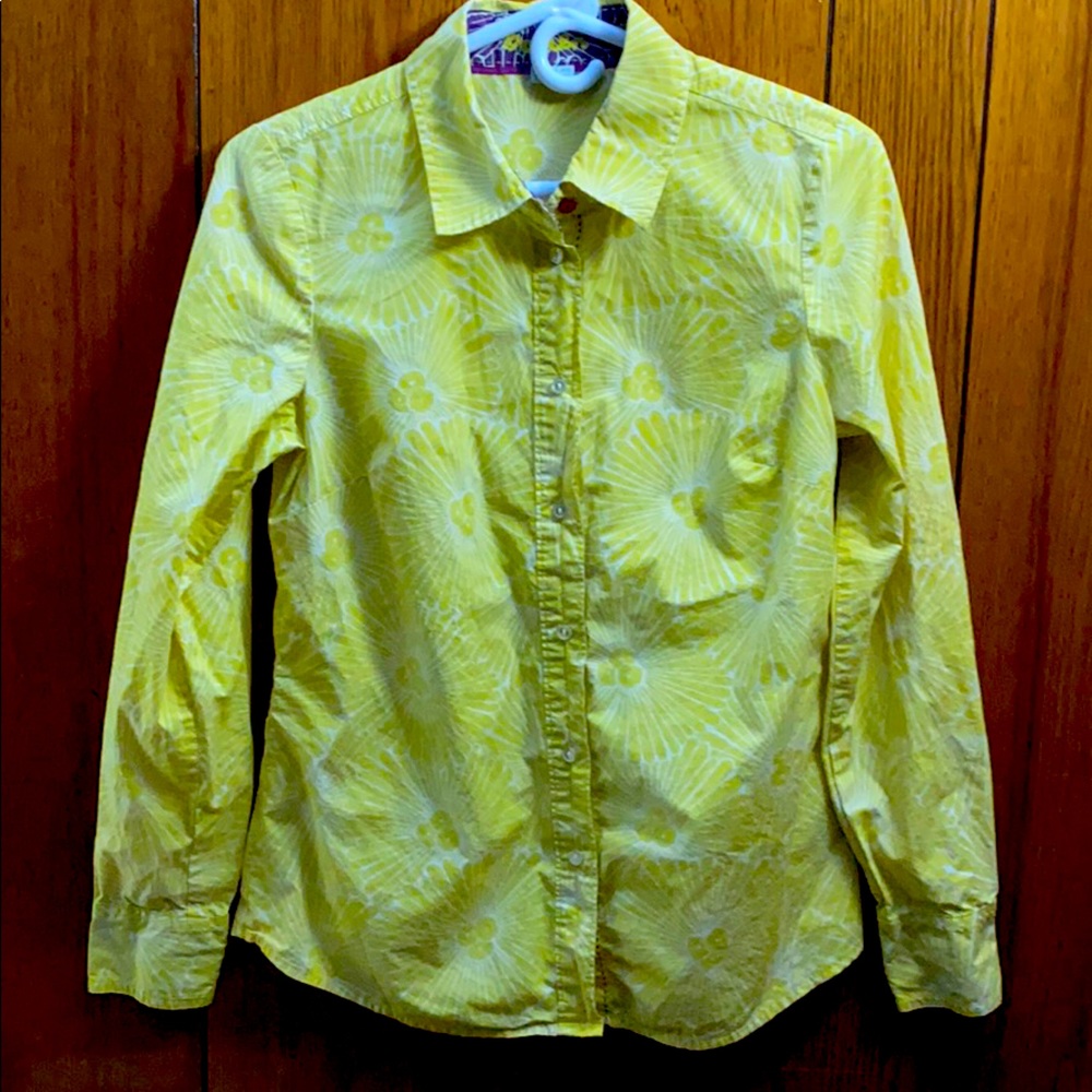 NWOT Boden Floral button-down US w’s 6